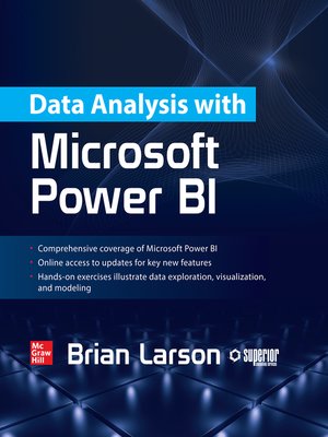 cover image of Data Analysis with Microsoft Power BI